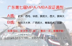 2017年MBA/MPA國家線發(fā)布！申請調(diào)劑3月17日開始